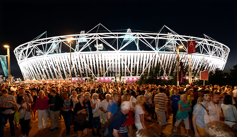 Picture desk live: Crowds leave the Olympic Stadium