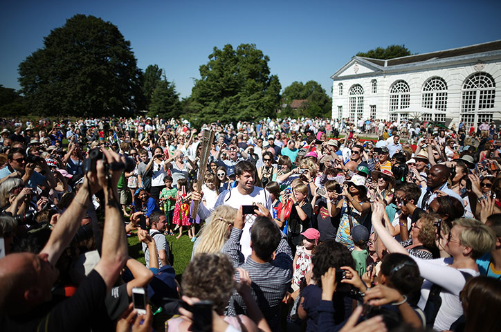 Olympic torch day 67: Olympic torch day 67