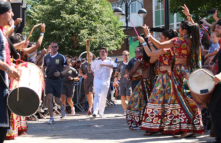 Olympic torch day 67: Olympic torch day 67