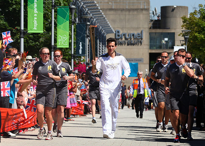 Olympic torch day 67: Olympic torch day 67