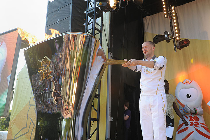 Olympic torch day 67: Olympic torch day 67