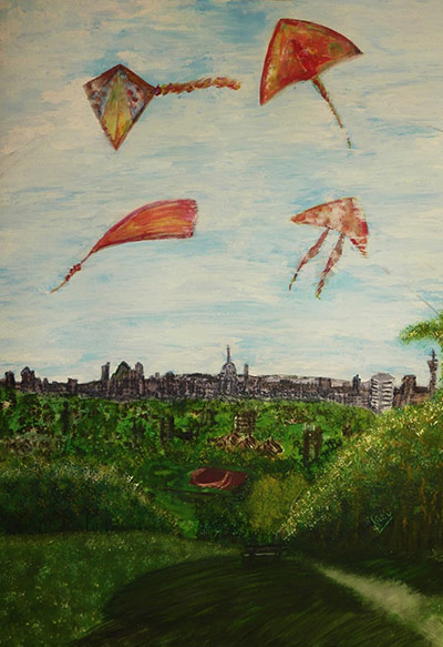 Share Your Art: Breeze-borne by Ruth Calder Murphy