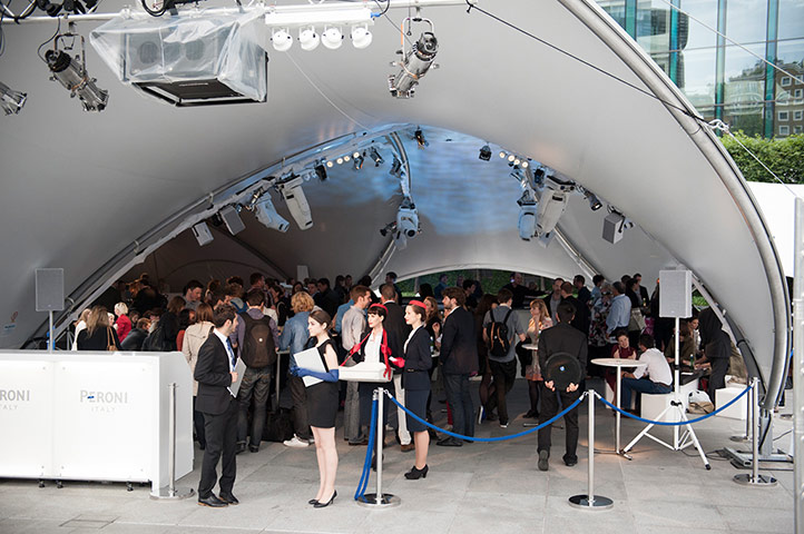 Peroni 1 - London: Opera di Peroni venue, Triton Square, London