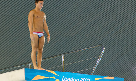 London 2012: diving fans
