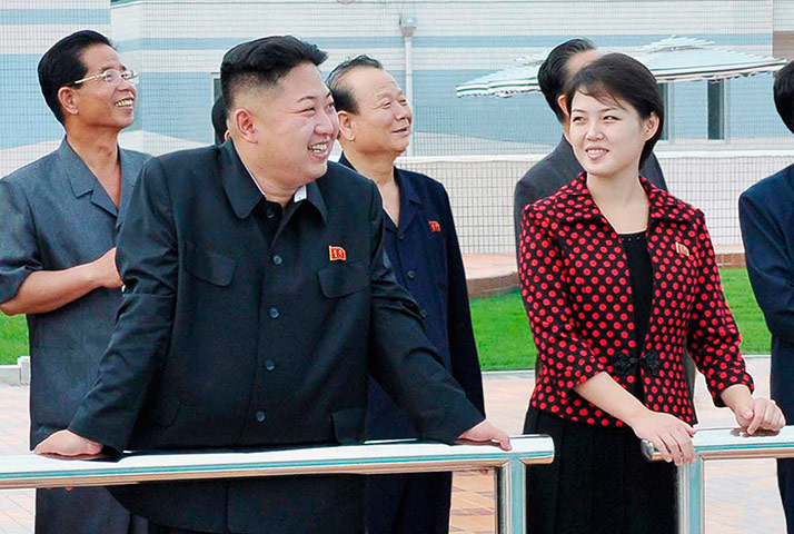Picture desk live: North Korean leader Kim Jong-Un's with his wife, Ri Sol-ju
