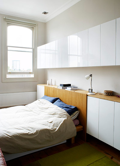 Homes - Narrow house: The bedroom in Kahn and Kohashi's narrow house