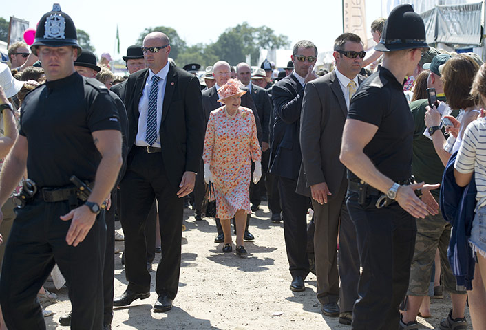 Picture Desk Live: Queen Elizabeth II Visits The Isle Of Wight
