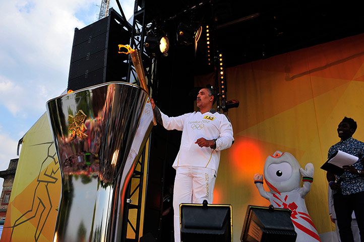 Olympic Torch Relay: Day 68 - The Olympic Torch 