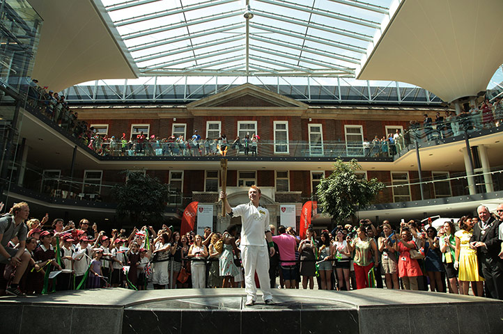 Olympic Torch Relay: Day 68 - Olympic Torch Relay