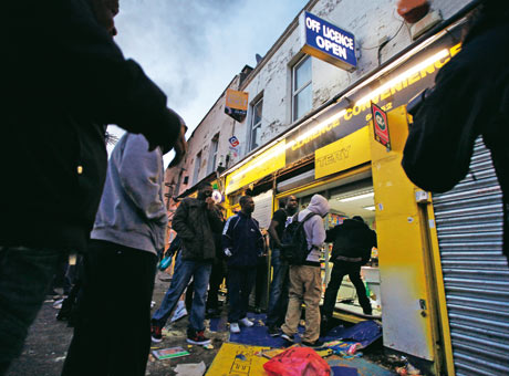 Bystanders: London riots