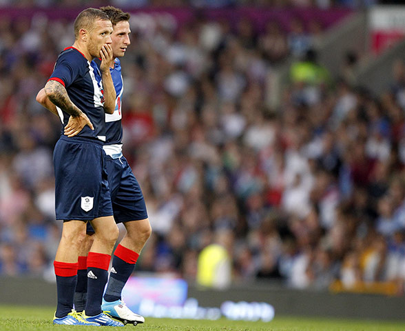 GB v Senegal: Craig Bellamy and Joe Allen 