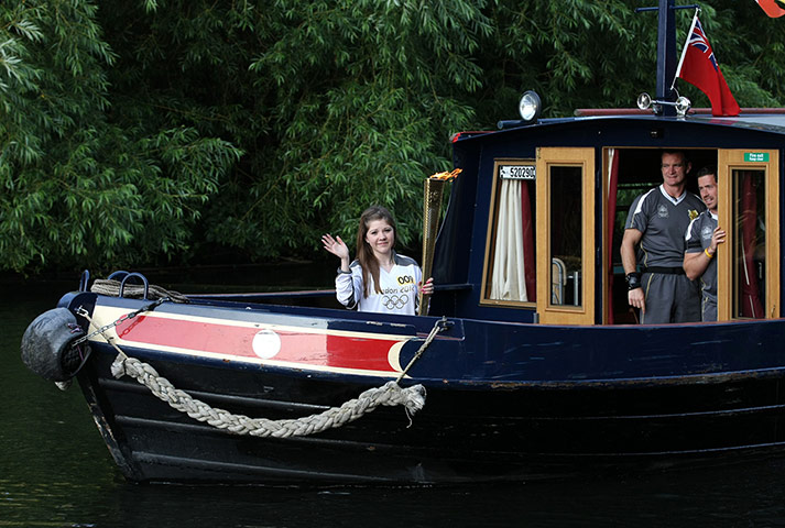 Olympic Torch relay: Day 69 - Olympic Torch Relay