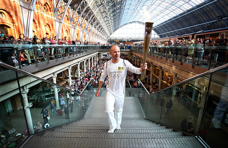 Olympic Torch relay: Day 69 - Olympic Torch Relay