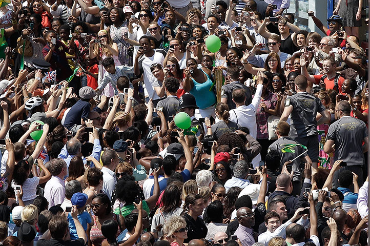 Olympic Torch relay: Olympic Torch Relay Day 69