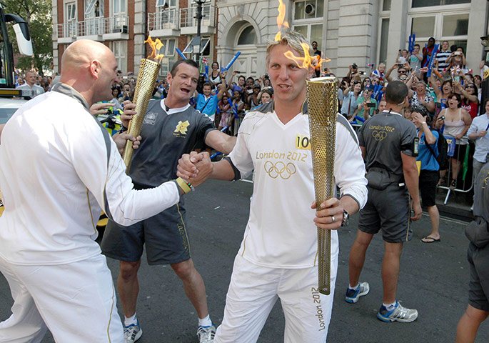 Olympic Torch relay: Day 69 - Olympic Torch Relay
