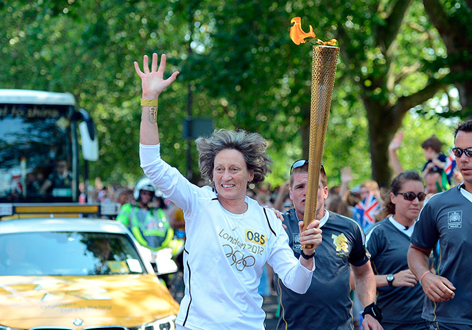 Olympic Torch relay: Olympic Torch Relay Day 69