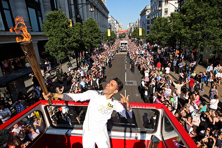 Olympic Torch relay: Day 69 - Olympic Torch Relay