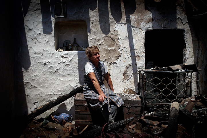 24 hours in pictures: Sao Bras de Alportel one week after the wildfire