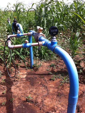 Brazil textiles: Artisanal drip irrigation system