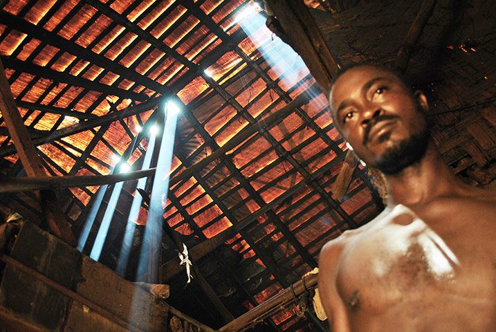 Liberian refugees in western Ivory Coast
