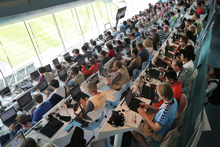 Archery: the women's archery individual and team ranking round at Lord's cricket ground