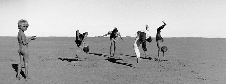 Pitjantjatjara Aborigine children