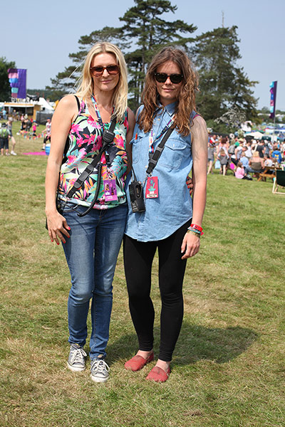 Camp Bestival: Natasha and Kathy