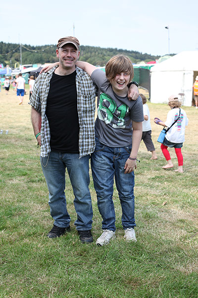 Camp Bestival: Chris and Robbie