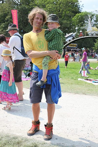 Camp Bestival: Jamie and Roscoe