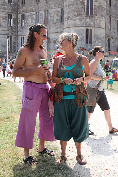 Camp Bestival: Barbara and Gary