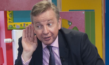 <b>Michael Gove</b> tells academies they can hire unqualified teaching staff <b>...</b> - Michael-Gove-on-a-school--008