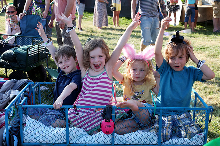 Camp Bestival - Day 1: Kids enjoy the show