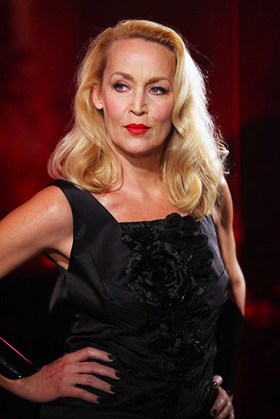 Supermodels: Jerry Hall in 2012