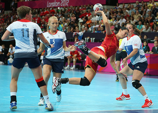 Team GB: Great Britain women's handball team lost to Montenegro