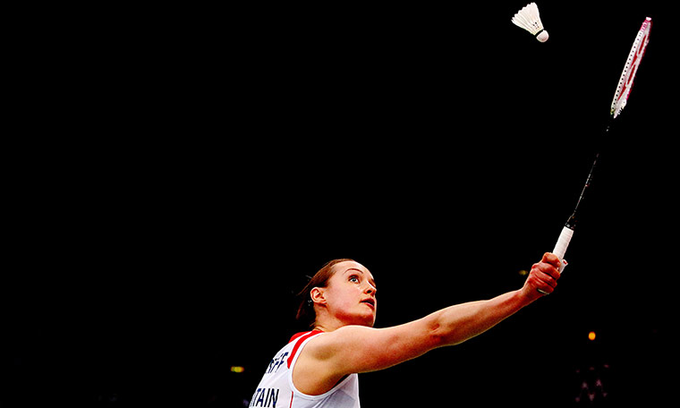Team GB: British no 1 Badminton player Susan Egelstaff