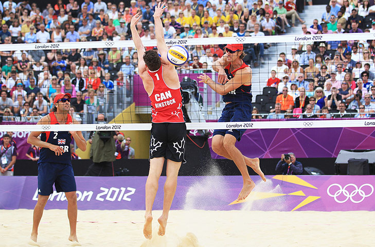 Team GB: John Garcia-Thompson and Steve Grotowski