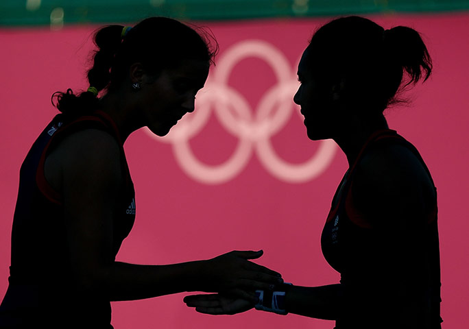 Team GB: Heather Watson and Laura Robson