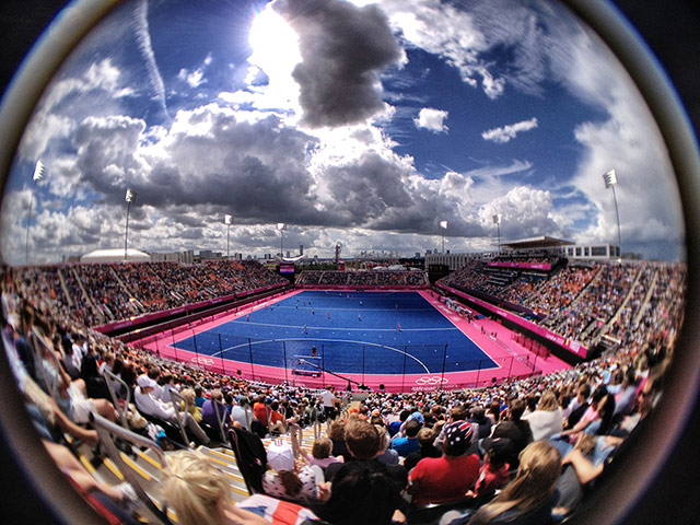 Olympic venues: The Women's hockey at the Olympic stadium