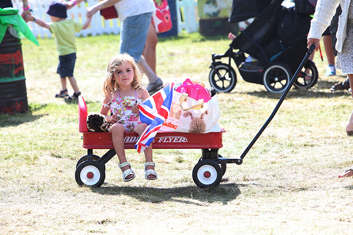 Camp Bestival: Festival transport for the small