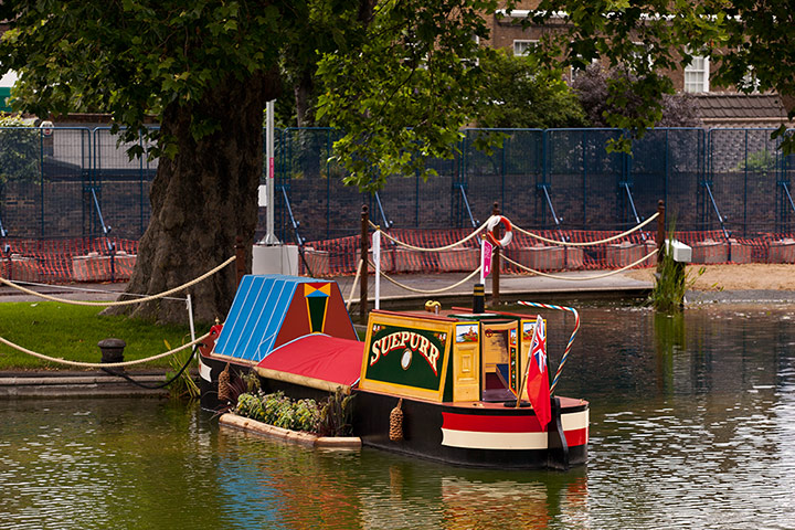 Equestrian Course Fences: Fences - showjumping at Greenwich Park London 2012