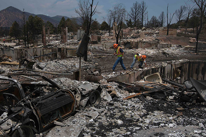 Picture desk live: Scene of devastation from the most destructive wildfire in Colorado history