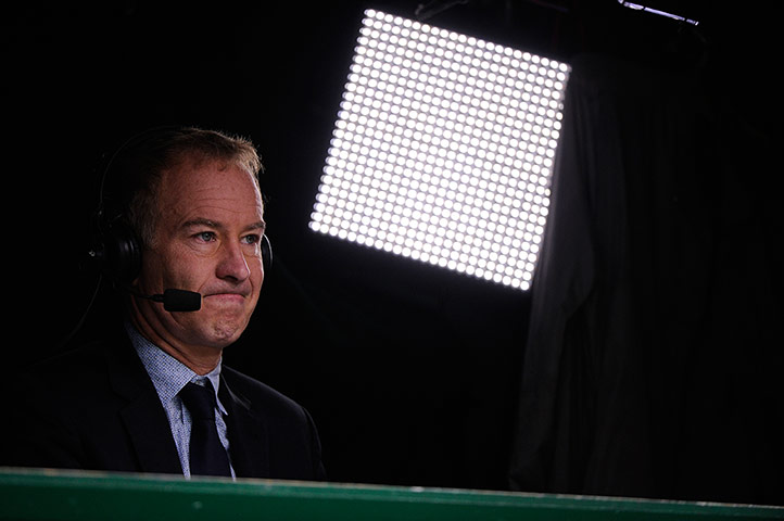 Wimbledon day 8: John McEnroe at Wimbledon 2012