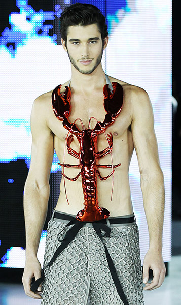 menswear gallery: Galliano lobster