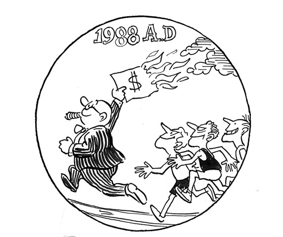 GNM Archive Olympics: Les Gibbard Olympics