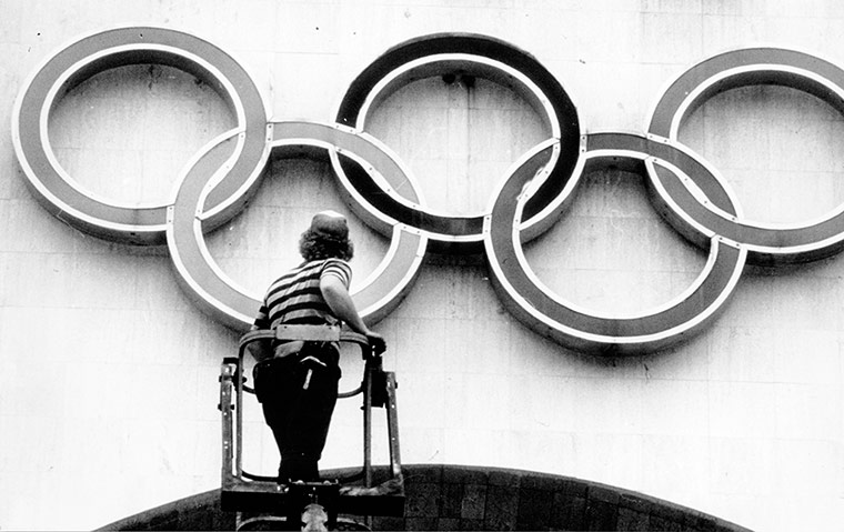 GNM Archive Olympics: Olympic preparations 1984