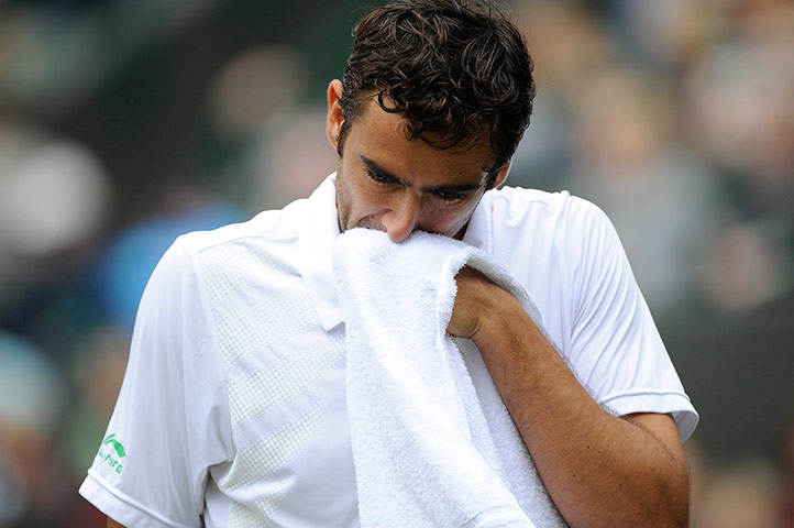 Wimbo day 8 part 2: Marin Cilic at Wimbledon 2012