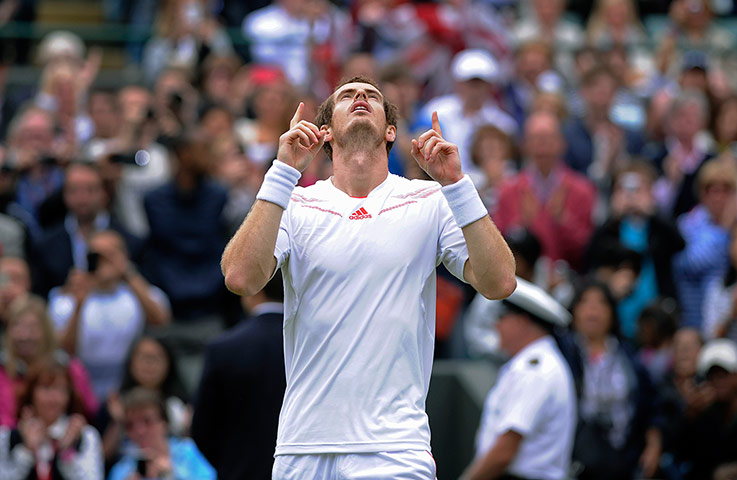 Wimbo day 8 part 2: Andy Murray at Wimbledon 2012