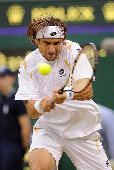 Wimbo day 8 part 2: David Ferrer at Wimbledon 2012