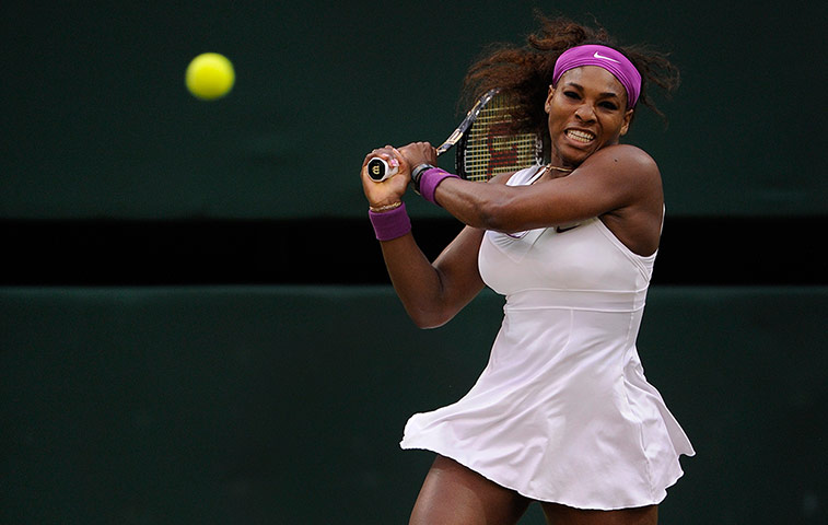 Wimbo day 8 part 2: Serena Williams at Wimbledon 2012