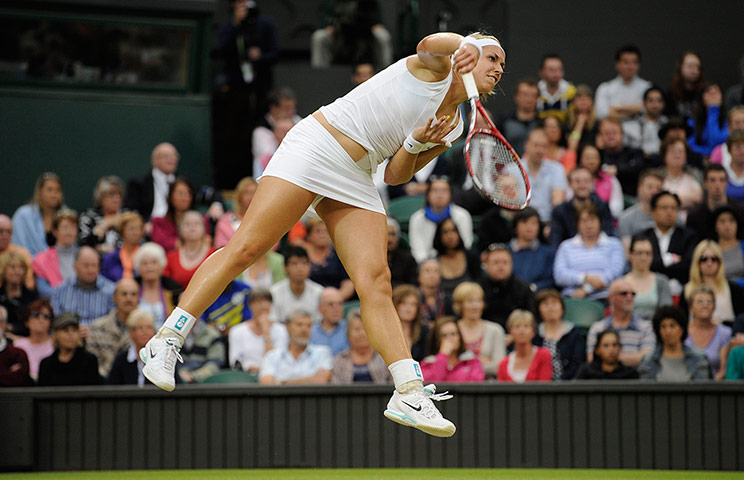 Wimbo day 8 part 2: Sabine Lisicki at Wimbledon 2012